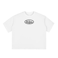 "DEMGWAN" Raw-Edge T-Shirt