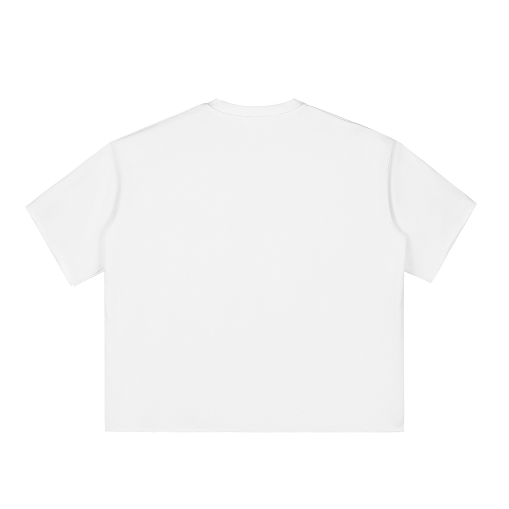"DEMGWAN" Raw-Edge T-Shirt