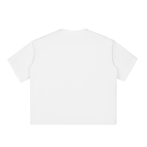 "DEMGWAN" Raw-Edge T-Shirt